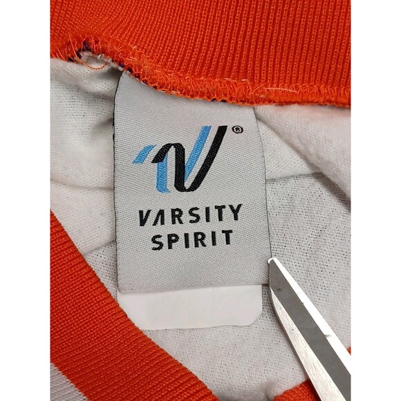Vtg Varsity Spirit Provence Panthers Cheerleader Pullover Jacket Purple Sz Small - Picture 6 of 7